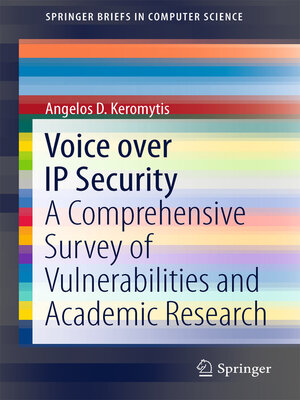 cover image of Voice over IP Security